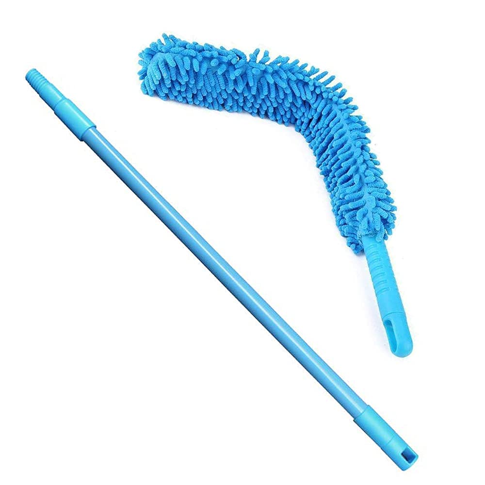 Foldable Microfiber Steel Body Flexible Fan mop for Quick and Easy Cleaning of Home