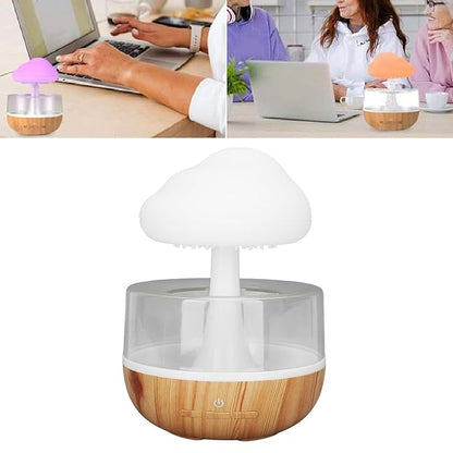 Rain Cloud Humidifier Water Drop Mushroom lamp