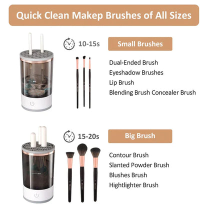 Cosmetic Brush Cleaner,Electric Makeup Brush Cleaner, Cosmetic Brush Cleaner